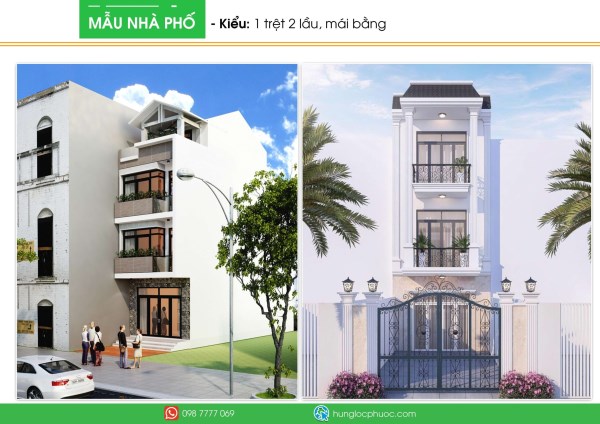 Xây dựng nhà phố - Xây Dựng Hưng Lộc Phước - Công Ty TNHH Hưng Lộc Phước